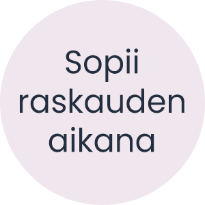 sopii raskauden aikana