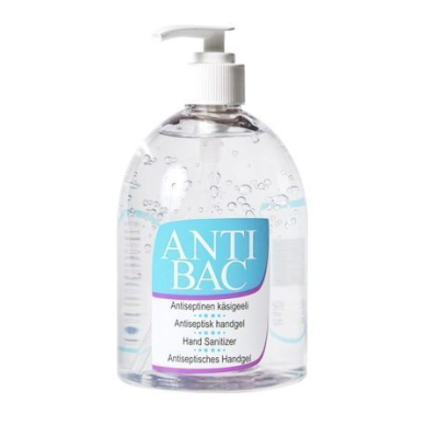 Antibac antisept. käsigeeli pumppupullo 500 ml