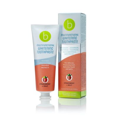 Beconfident Multifunctional whitening hammastahna strawberry + mint 75 ml