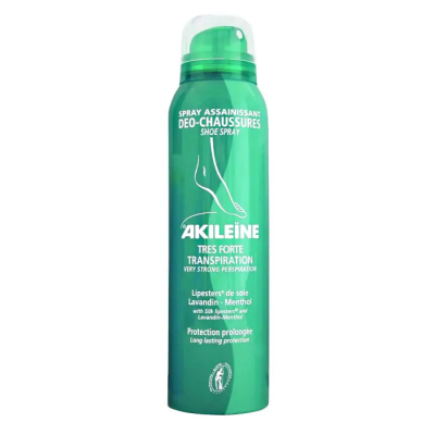 Akileine Shoe Spray antibakteerinen suihke kengille 150 ml