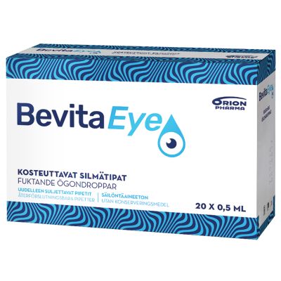 BEVITA EYE SILMÄTIPPA 0,4% PIPETTI 20X0,5ML