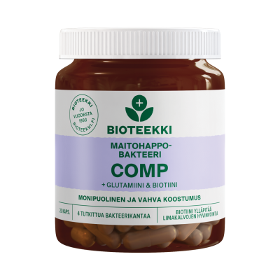 Bioteekki Maitohappobakteeri Comp 20 kaps