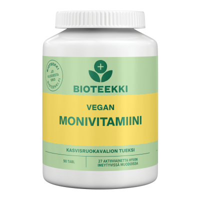 Bioteekki Vegan Monivitamiini 90 tabl