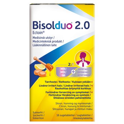 Bisolduo 2.0 imeskelytabletti 16 kpl