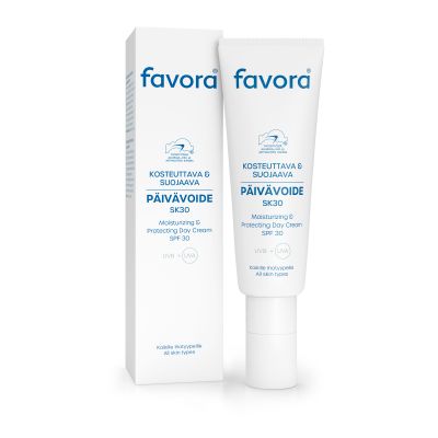 FAVORA KOSTEUTTAVA JA SUOJAAVA PÄIVÄVOIDE 50 ML