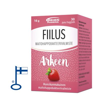 FIILUS ARKEEN MANSIKKA 30 PURUTABL