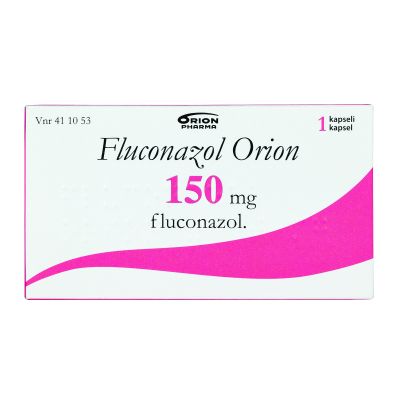 FLUCONAZOL ORION kapseli, kova 150 mg 1 fol