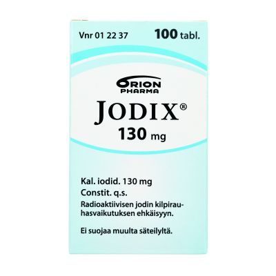 JODIX tabletti 130 mg 100 kpl