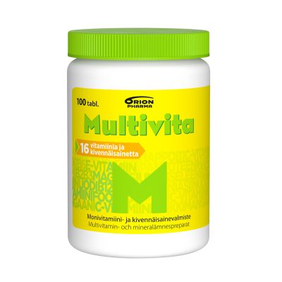 MULTIVITA MONIVITAMIINI 100 TABL