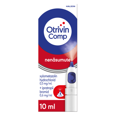 OTRIVIN COMP nenäsumute, liuos 0,5/0,6 mg/ml 10 ml