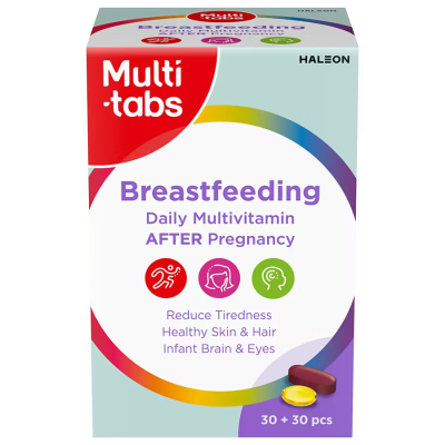 Multi-tabs Breastfeeding daily multivitamin after pregn. tabl + kaps 30 + 30 kpl