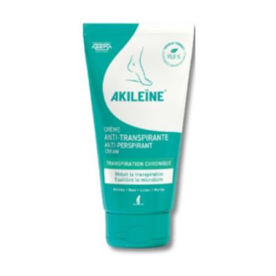 Akileine Anti-perspirant Foot Cream voide hikoiluun 75 ml