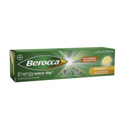 Berocca Energy Mango poretabletti 15 kpl