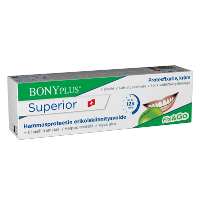 BONYPLUS Superior hammasproteesin erikoiskiinnitysvoide 40 g