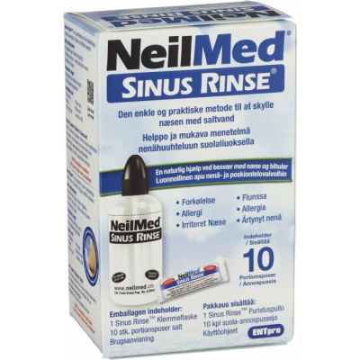 NEILMED SINUS RINSE SUOLA-ANNOSPUSSI 10 KPL