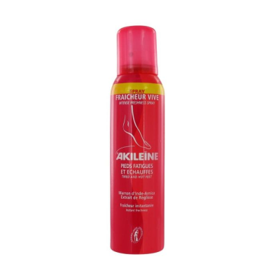 Akileine Intense Freshness Spray viilentävä suihke 150 ml