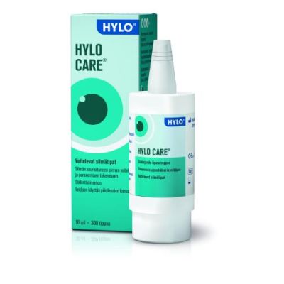 HYLO-Care hyaluronihappo 1,0 mg/ml + dekspantenoli 10 ml