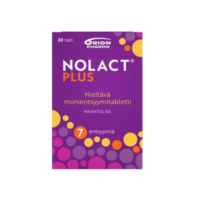 Nolact Plus 30 tablettia